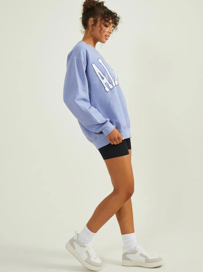 Women Altar039d State Activewear Alaska Graphic Sweatshirt Blue