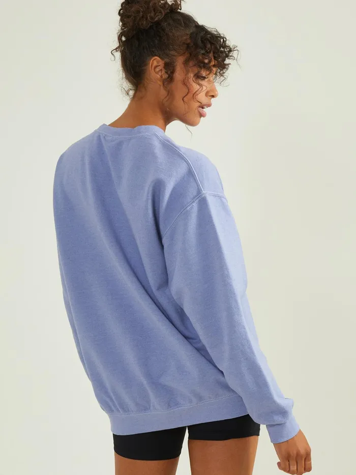 Women Altar039d State Activewear Alaska Graphic Sweatshirt Blue