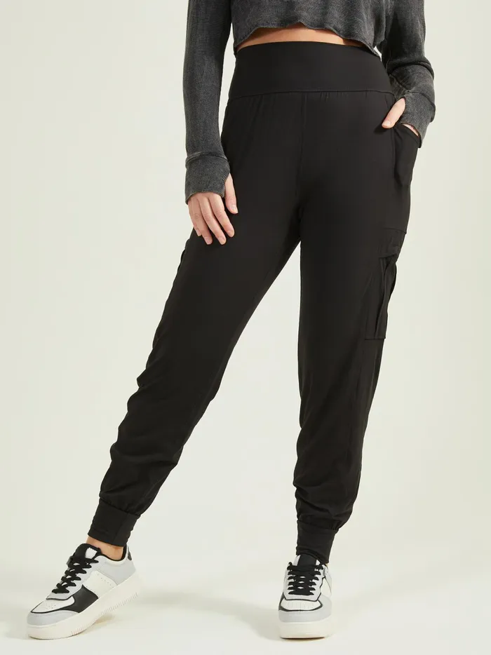 Women Altar039d State Activewear Ascend High Waisted Joggers Black