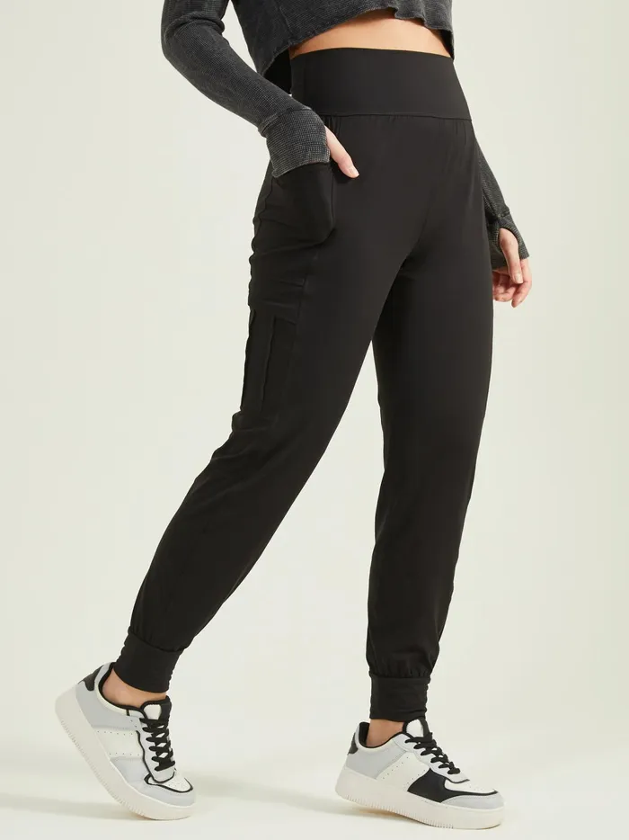 Women Altar039d State Activewear Ascend High Waisted Joggers Black