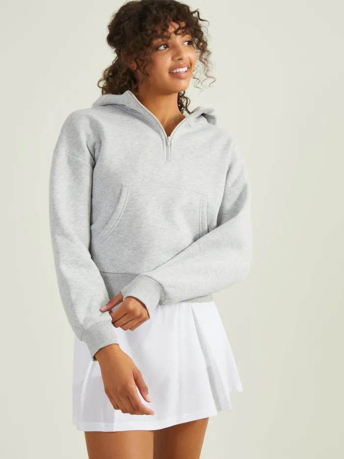 Women Altar039d State Activewear Full Ride Fleece Pullover Heathergray