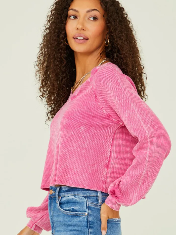 Women Altar039d State Blouses Viola Thermal Top Shockingpink