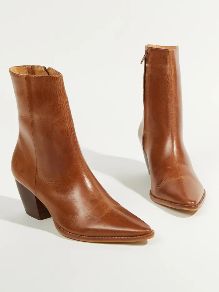 Women Altar039d State Boots Booties Caty Pointed Ankle Booties By Matisse Tan