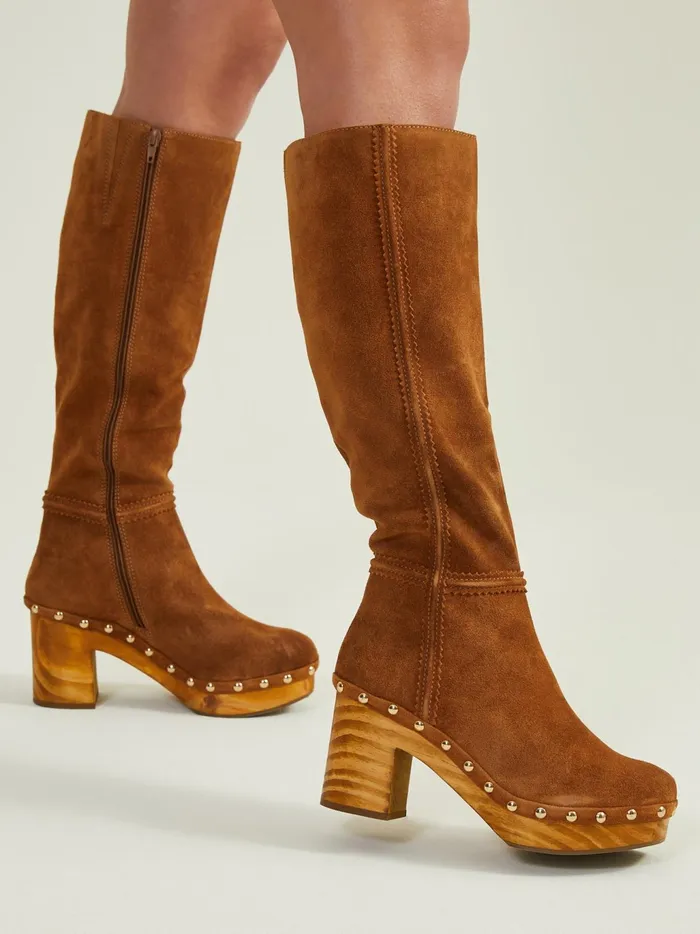 Women Altar039d State Boots Booties Daniela Tall Platform Boots By Matisse Tobacco