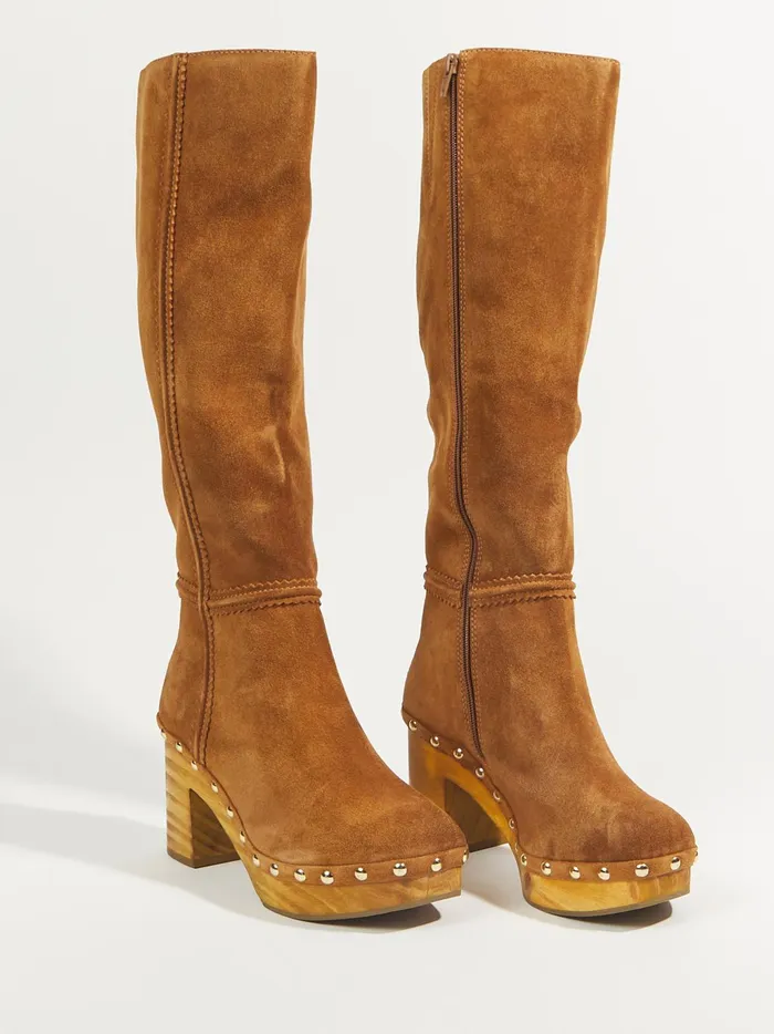 Women Altar039d State Boots Booties Daniela Tall Platform Boots By Matisse Tobacco