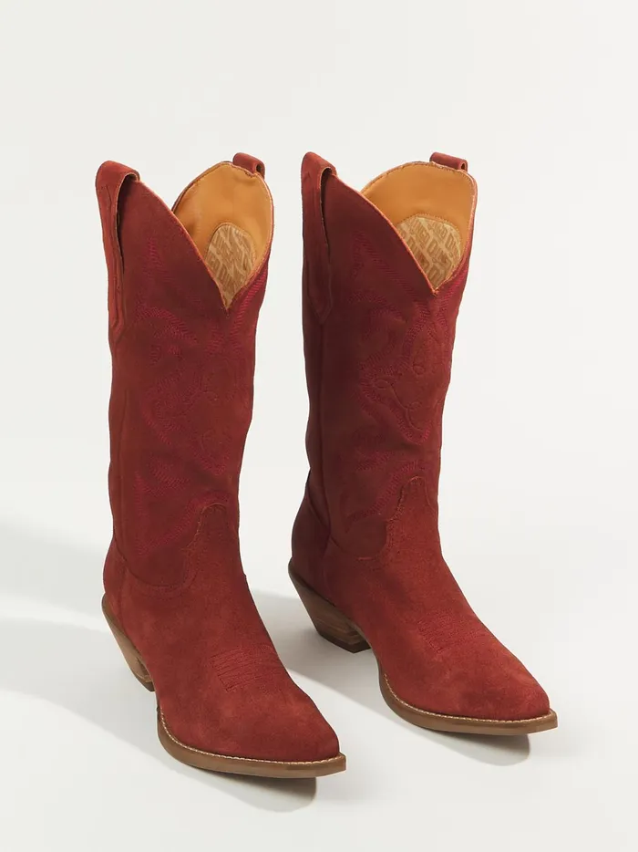 Women Altar039d State Boots Booties Out West Boots By Dingo Cranberry