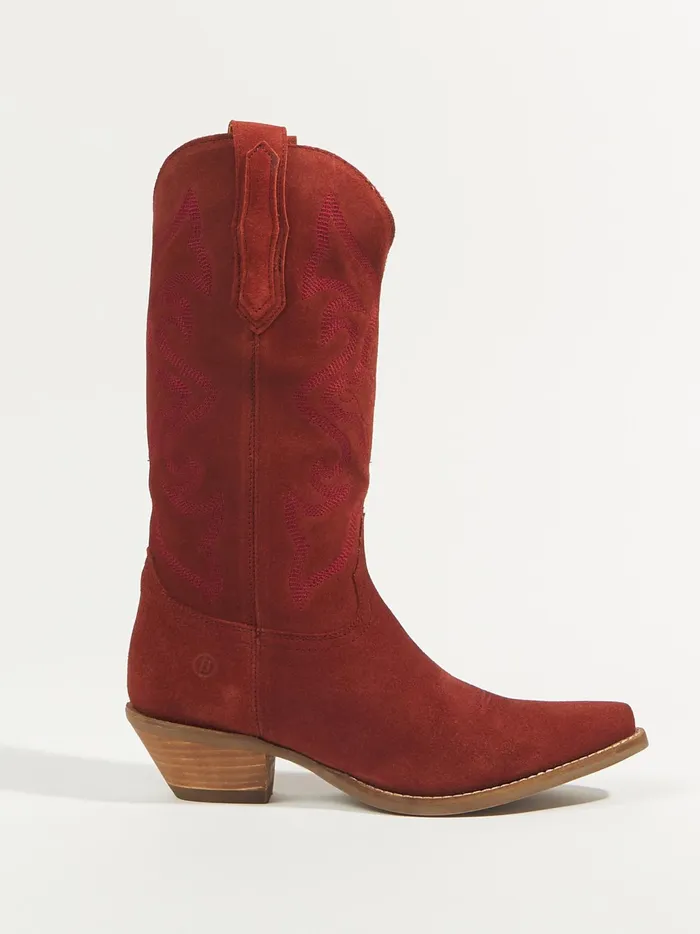 Women Altar039d State Boots Booties Out West Boots By Dingo Cranberry