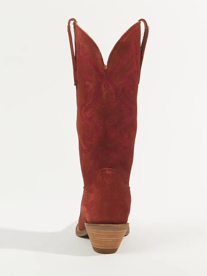 Women Altar039d State Boots Booties Out West Boots By Dingo Cranberry