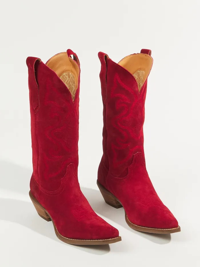 Women Altar039d State Boots Booties Out West Boots By Dingo Red