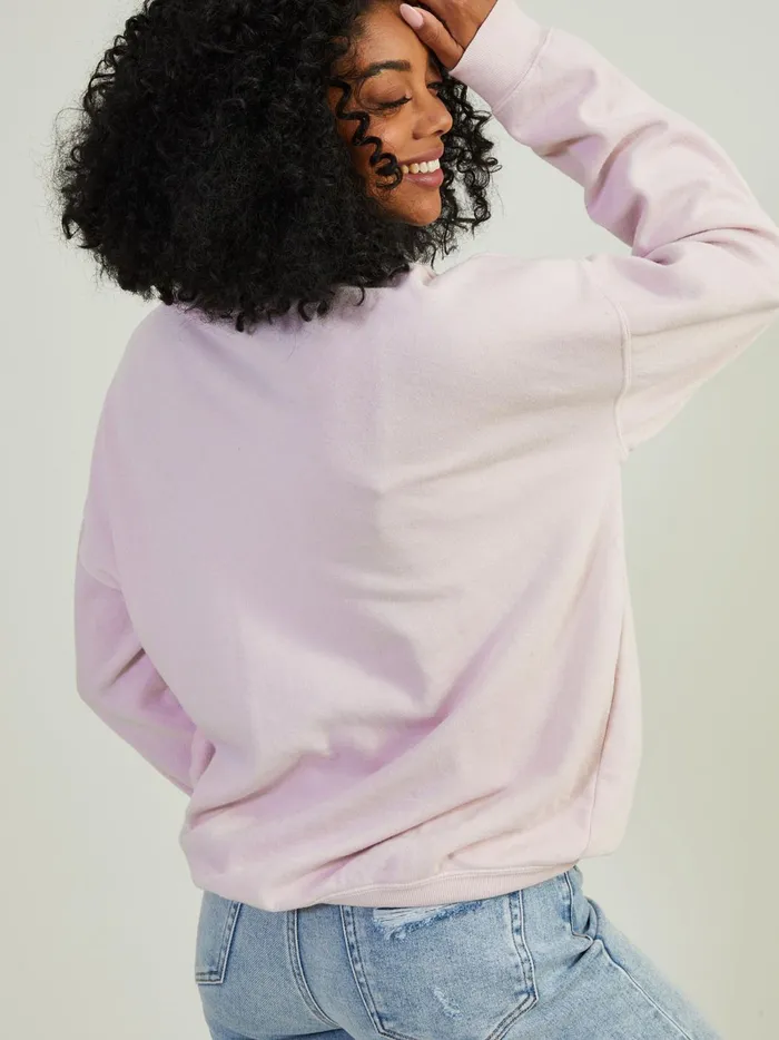 Women Altar039d State Graphics California Coast Oversized Sweatshirt Lilac