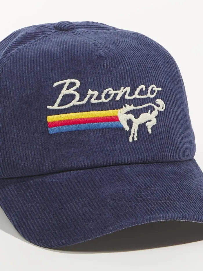 Women Altar039d State Hats Corded Bronco Baseball Hat Navy