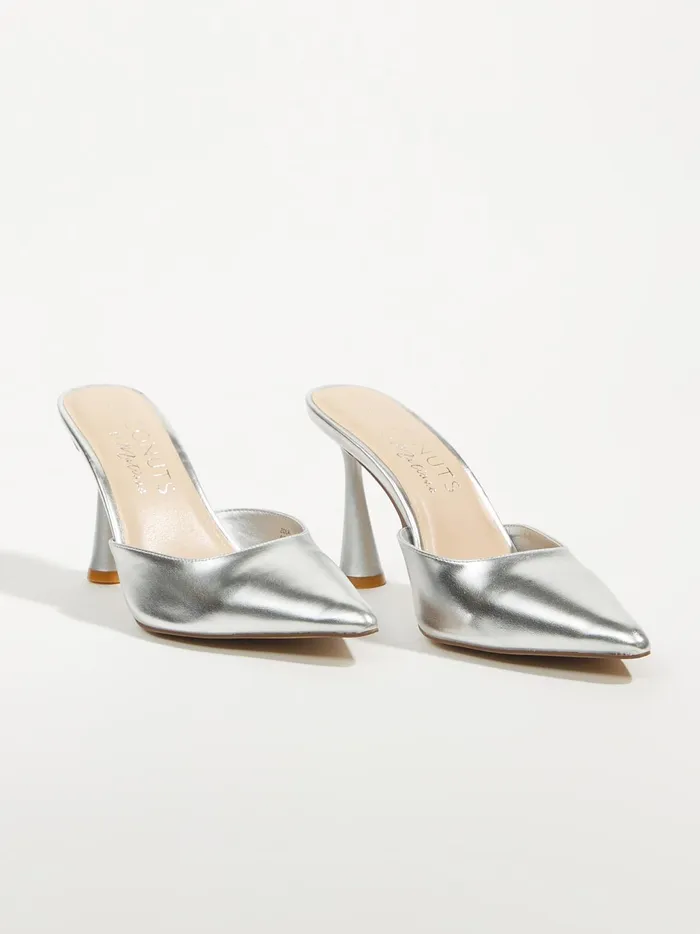 Women Altar039d State Heels Zola Metallic Heel By Matisse Silver