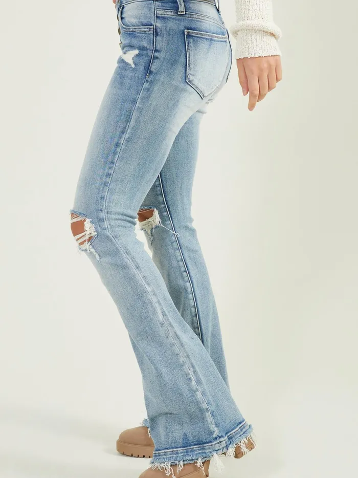 Women Altar039d State Jeans Lucy Flare Jeans Mediumlightwash