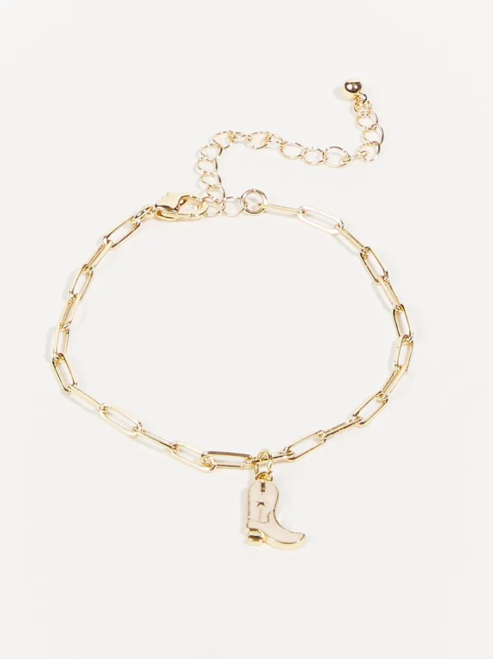 Women Altar039d State Jewelry Dainty Cowboy Bracelet Gold