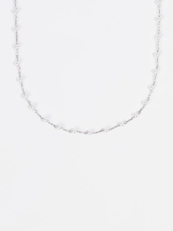 Women Altar039d State Jewelry Dainty Pearl Bead Choker Necklace Pearl