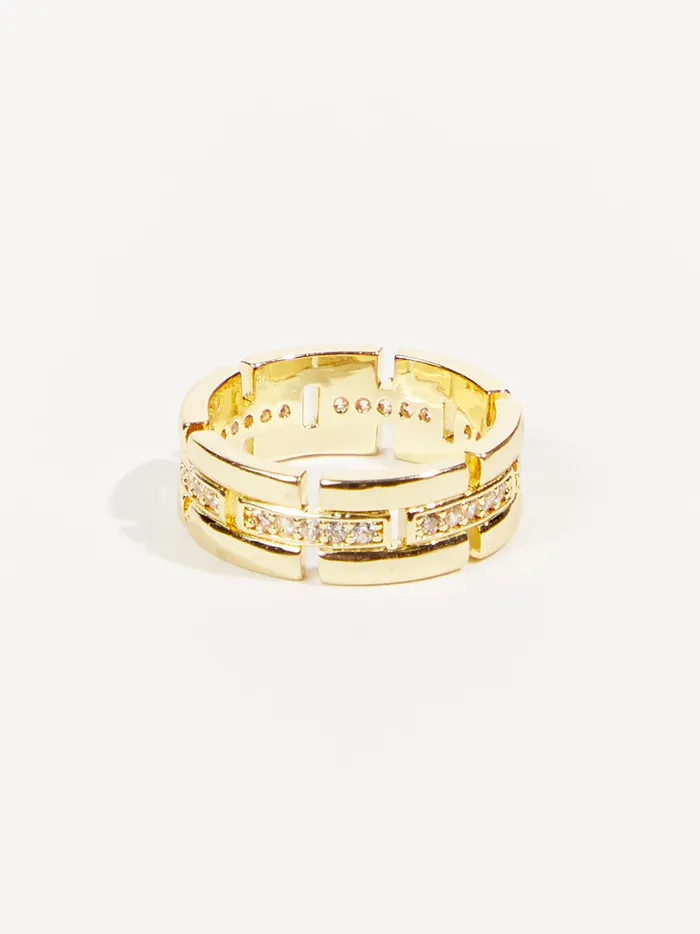 Women Altar039d State Jewelry HLink Ring Gold