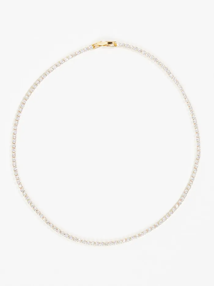 Women Altar039d State Jewelry Tennis Necklace Gold