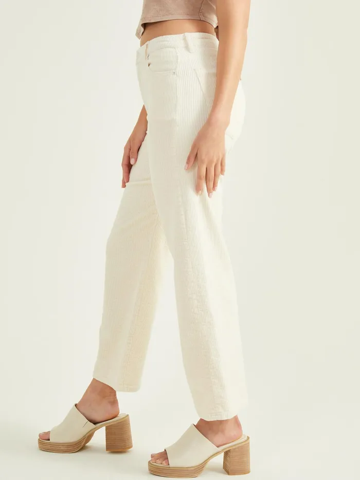 Women Altar039d State Pants Cece Cropped Corduroy Pants Cream