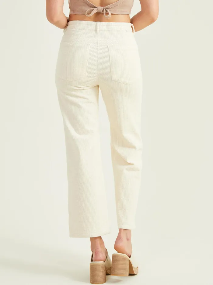 Women Altar039d State Pants Cece Cropped Corduroy Pants Cream