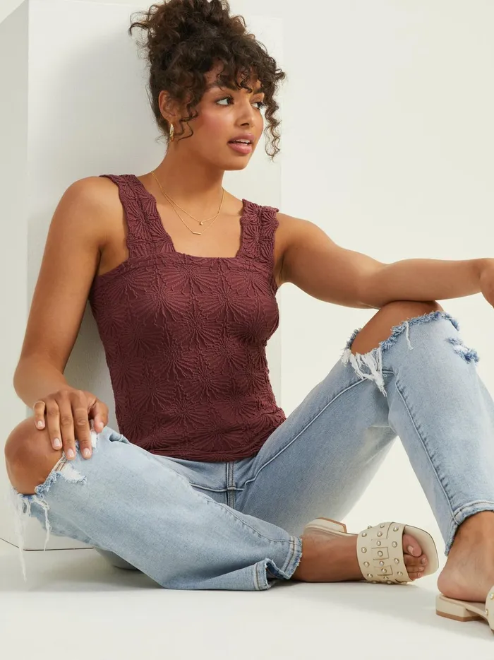 Women Altar039d State Sleep Lounge Blaire Seamless Floral Cami Crushberry