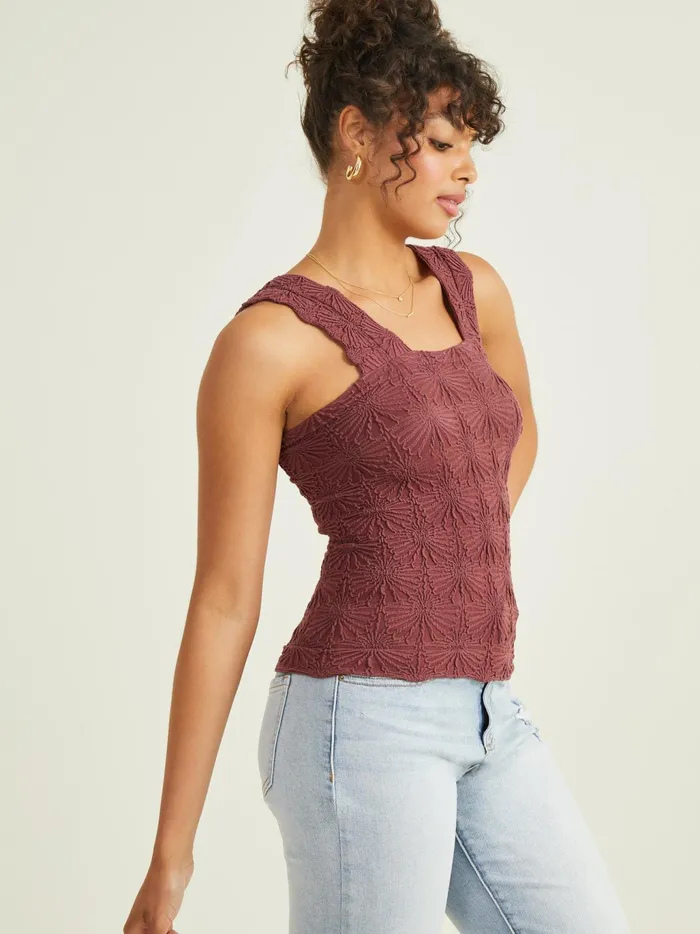 Women Altar039d State Sleep Lounge Blaire Seamless Floral Cami Crushberry