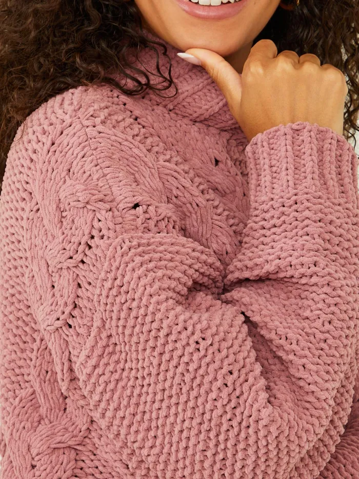 Women Altar039d State Sweaters Trinity Chenille Turtleneck Sweater Nostalgiarose