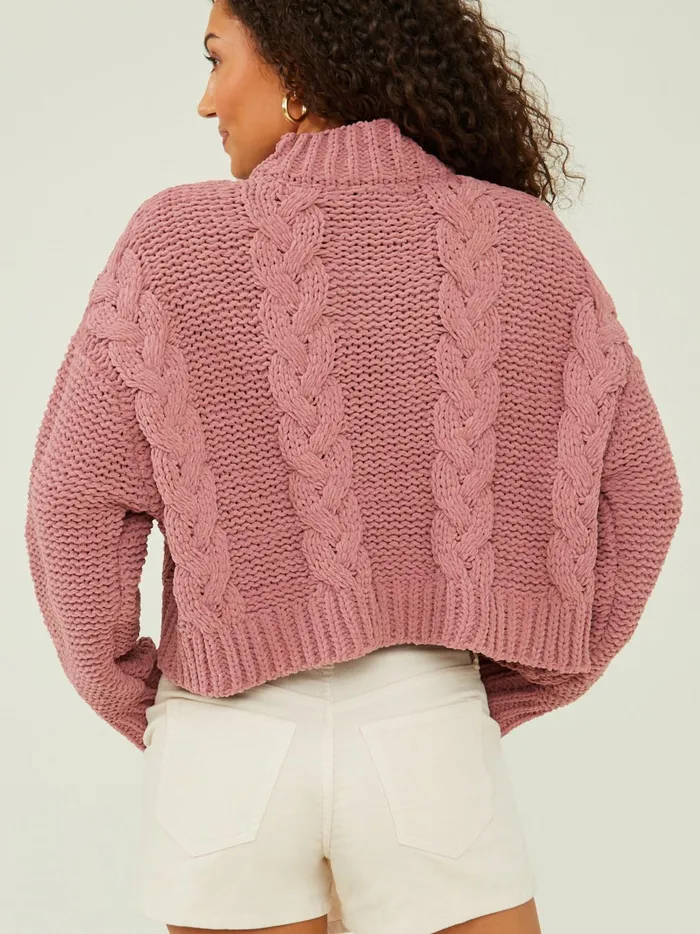 Women Altar039d State Sweaters Trinity Chenille Turtleneck Sweater Nostalgiarose