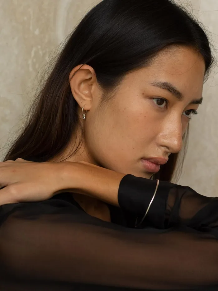 Women Artefact 8211 Reservoir Hoops In Silver The UNDONE Earrings