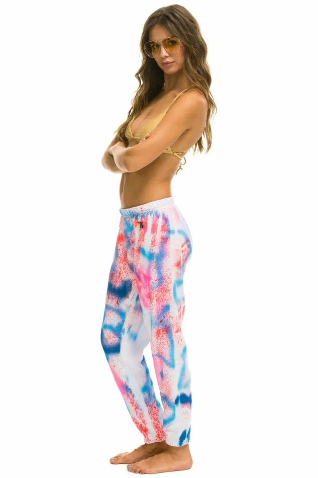 Women ARTIST COLLECTION SWEATPANTS 8211 USA Aviator Nation Sweatpants
