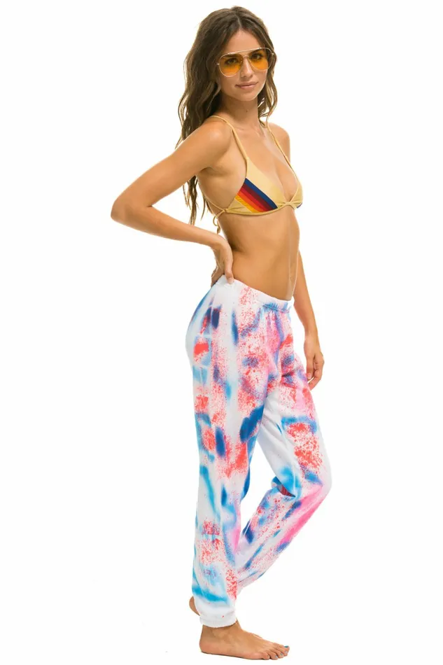 Women ARTIST COLLECTION SWEATPANTS 8211 USA Aviator Nation Sweatpants