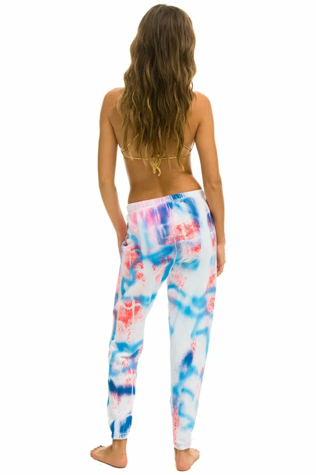 Women ARTIST COLLECTION SWEATPANTS 8211 USA Aviator Nation Sweatpants