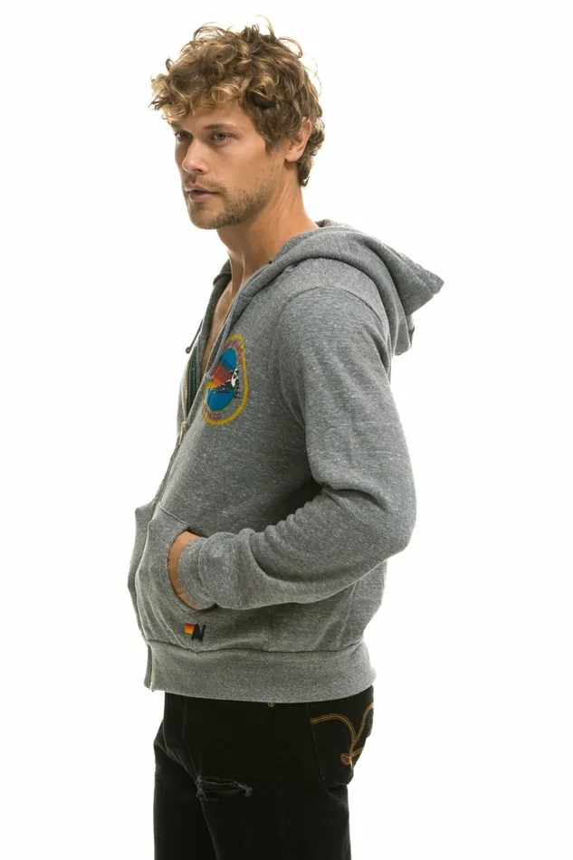 Women AVIATOR NATION ASPEN HOODIE 8211 HEATHER GREY Aviator Nation Hoodies Women AVIATOR NATION ASPEN HOODIE 8211 HEATHER GREY Aviator Nation Hoodies