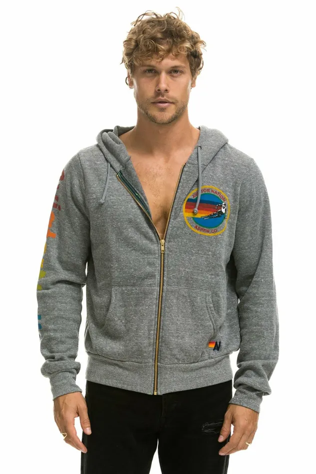 Women AVIATOR NATION ASPEN HOODIE 8211 HEATHER GREY Aviator Nation Hoodies Women AVIATOR NATION ASPEN HOODIE 8211 HEATHER GREY Aviator Nation Hoodies