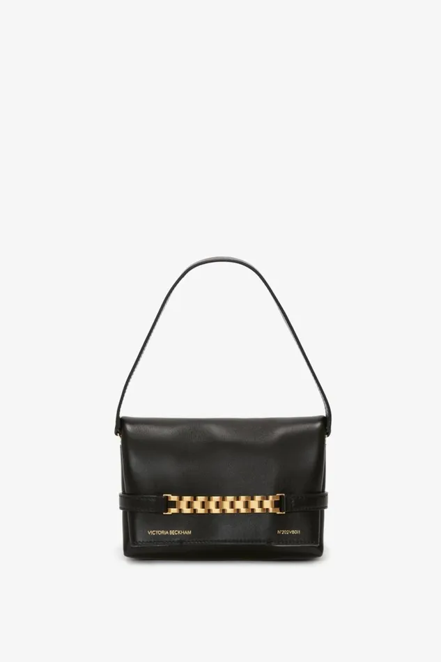 Women Bags Victoria Beckham Mini Chain Pouch In Black Leather
