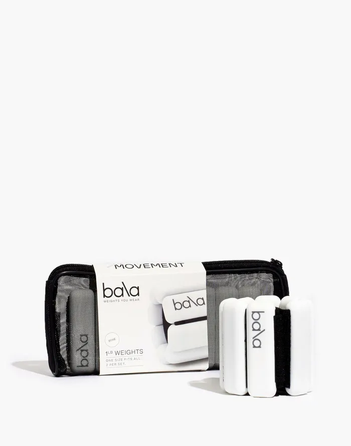 Women Bala One Pound Weighted Bangle Set Bone Madewell MWL Athleisure