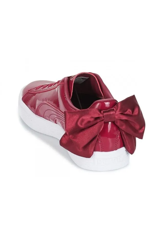 Women Baskets Puma Bow Patent Wn039s Tibetan Red Brentiny Paris Sneakers