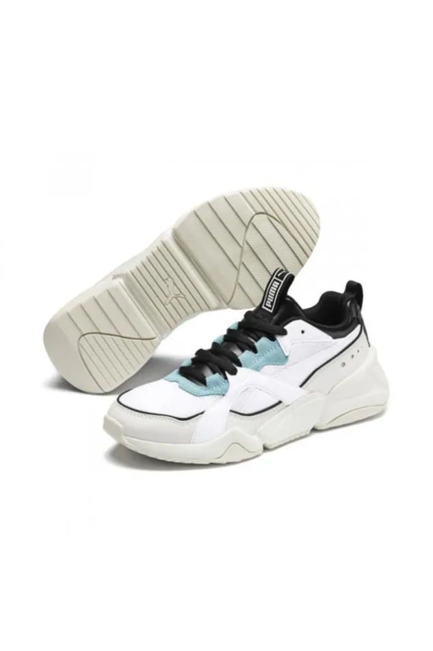 Women Baskets Puma Nova 2 Blanc Brentiny Paris Sneakers