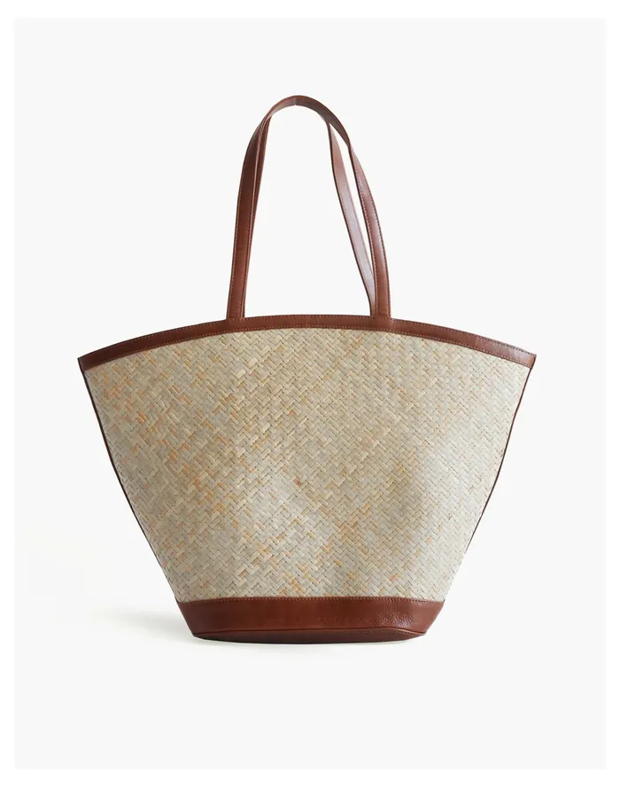 Women BEMBIEN Gina Tote Natural Madewell Totes