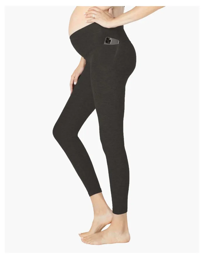 Women Beyond Yoga Maternity Out Of Pocket Midi Leggings In Spacedye Black Madewell Activewear Women Beyond Yoga Maternity Out Of Pocket Midi Leggings In Spacedye Black Madewell Activewear
