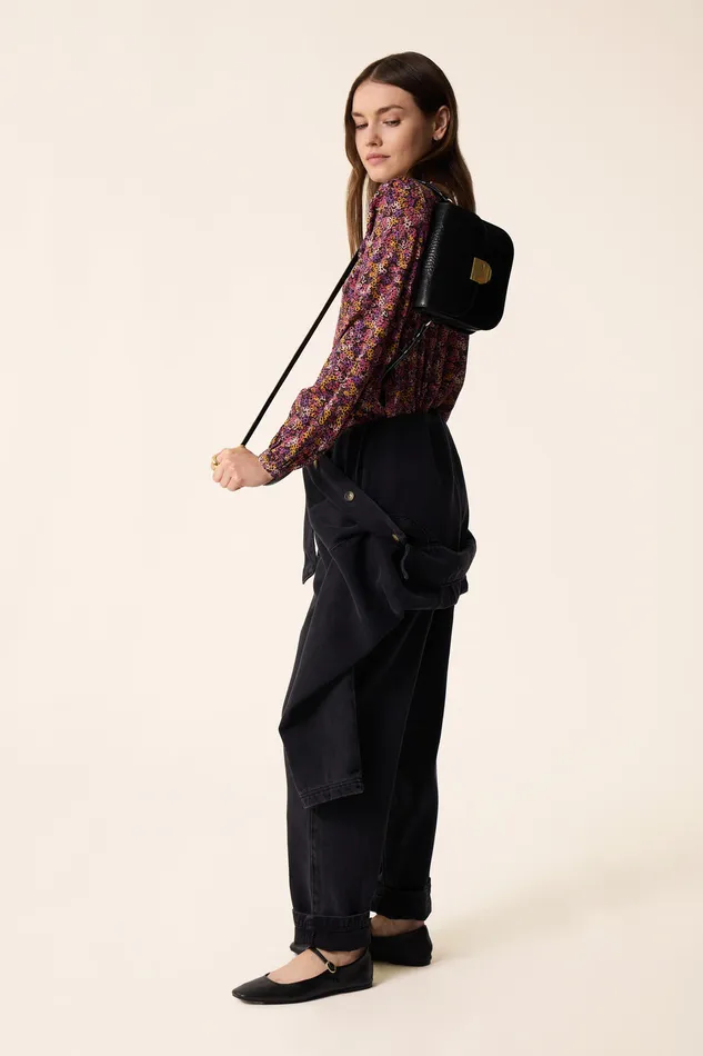 Women Blouse Tamtam Autumn Blouse Viscose Multicolore Des Petits Hauts Blouses Shirts and Tops