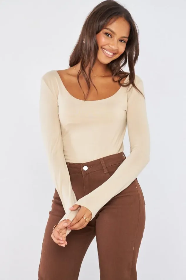 Women Body Basic Beige Beige Brentiny Paris Bodies