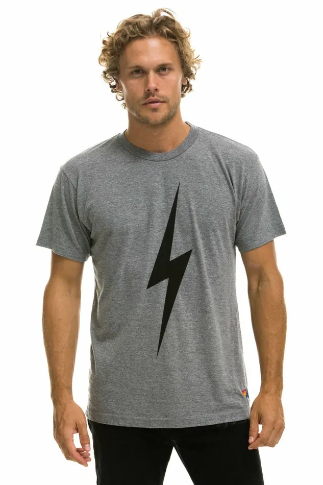 Women BOLT TEE 8211 HEATHER GREY Aviator Nation UnisexTees Women BOLT TEE 8211 HEATHER GREY Aviator Nation UnisexTees