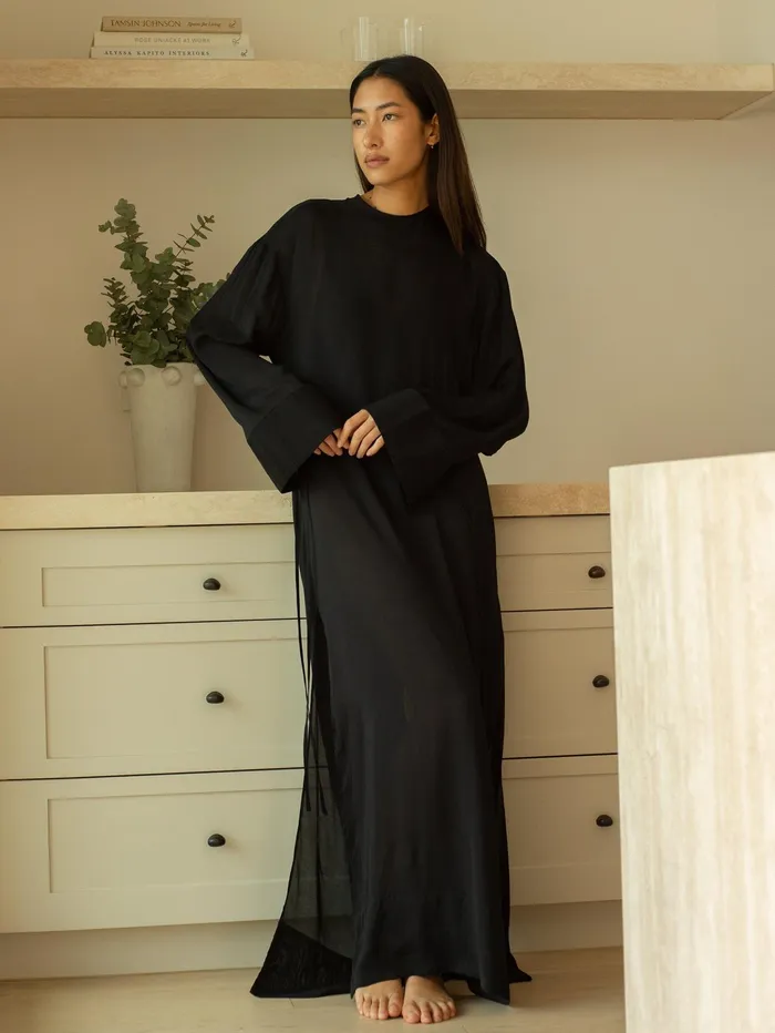 Women Bondi Born 8211 Cremona Twist Back Tunic In Black The UNDONE Dresses