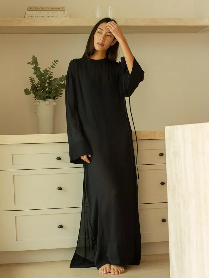 Women Bondi Born 8211 Cremona Twist Back Tunic In Black The UNDONE Dresses