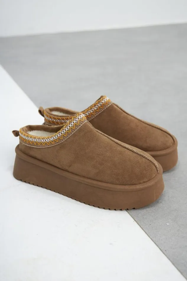 Women Bottines Chaussons En Velours Compenss Brentiny Paris White Tops