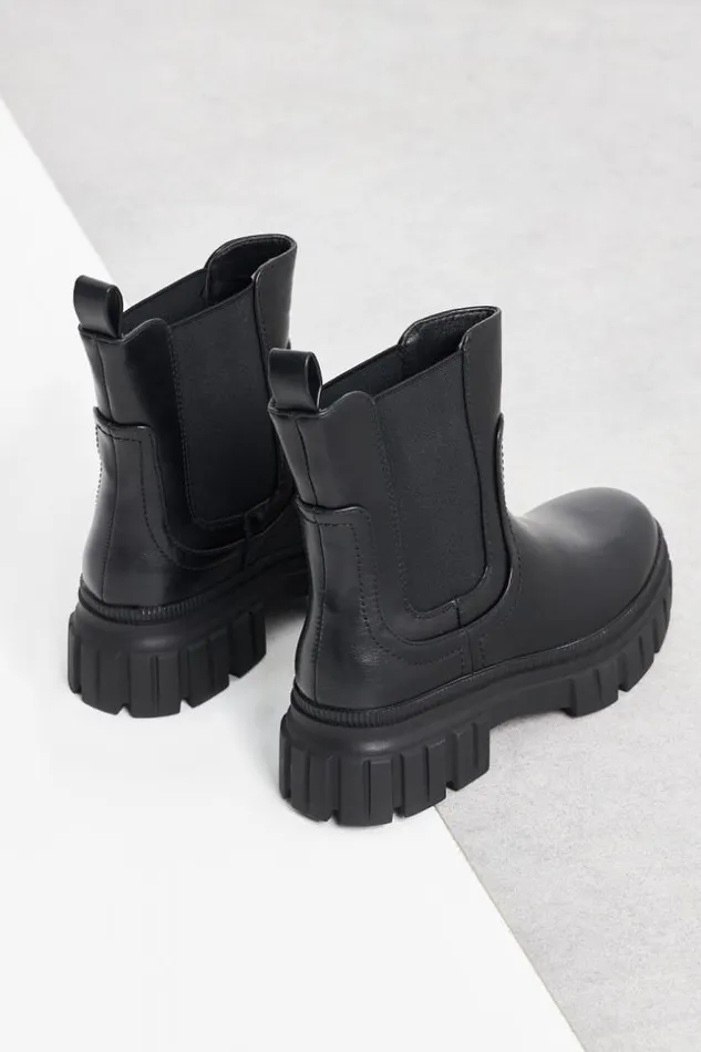 Women Bottines Noires Enfiler Black Brentiny Paris Ankle Boots 8211 Boots