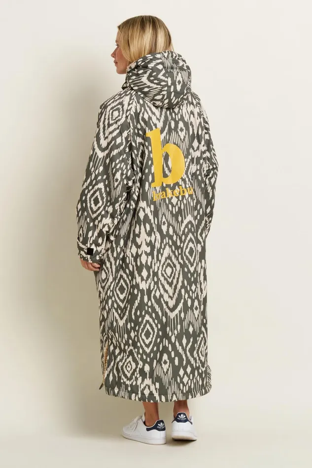 Women Brakeburn Changing Robe Blue Colour Block Changing Robe
