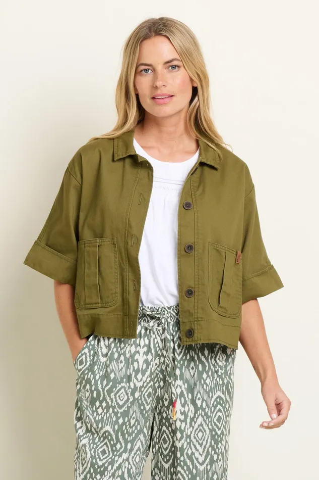 Women Brakeburn Coats And Jackets Khaki Khaki Safari Jacket