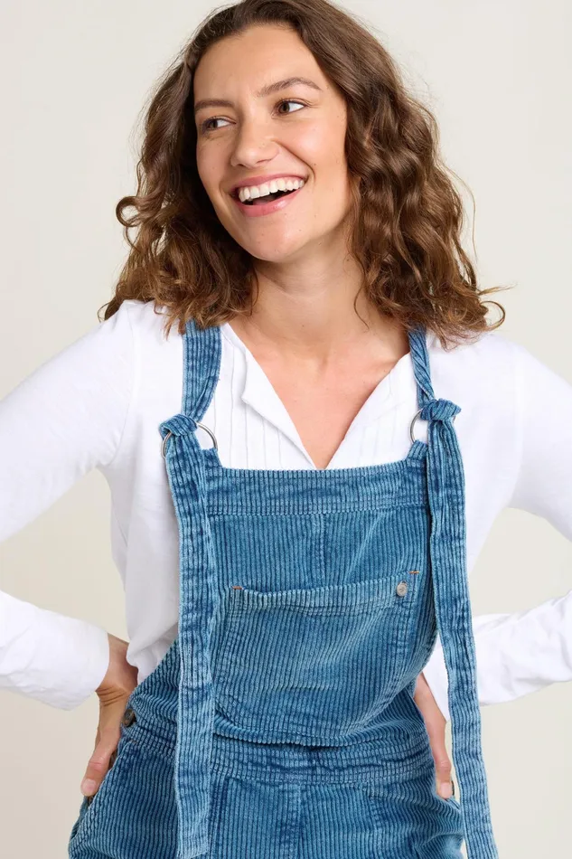 Women Brakeburn Dresses Blue Portland Pinny Dress