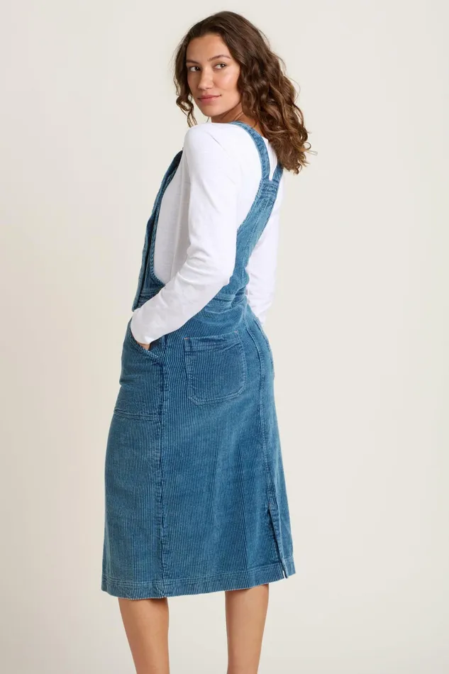 Women Brakeburn Dresses Blue Portland Pinny Dress